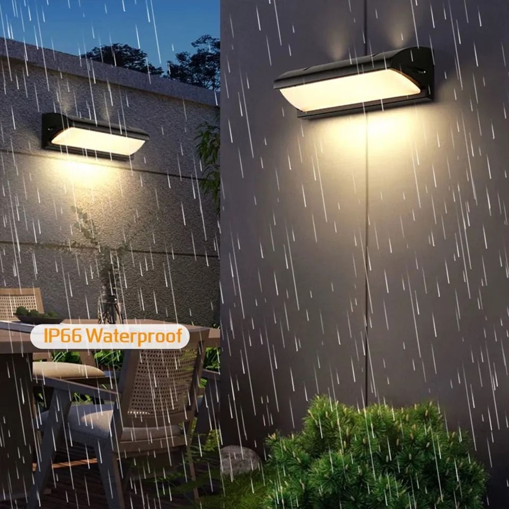 LED Outdoor Wall Light Waterproof Motion Sensor Security Porch Garden Light 3