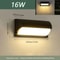 LED Outdoor Wall Light Waterproof Motion Sensor Security Porch Garden Light 6