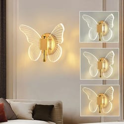 butterfly wall lamp luxury modern nordic led indoor lighting