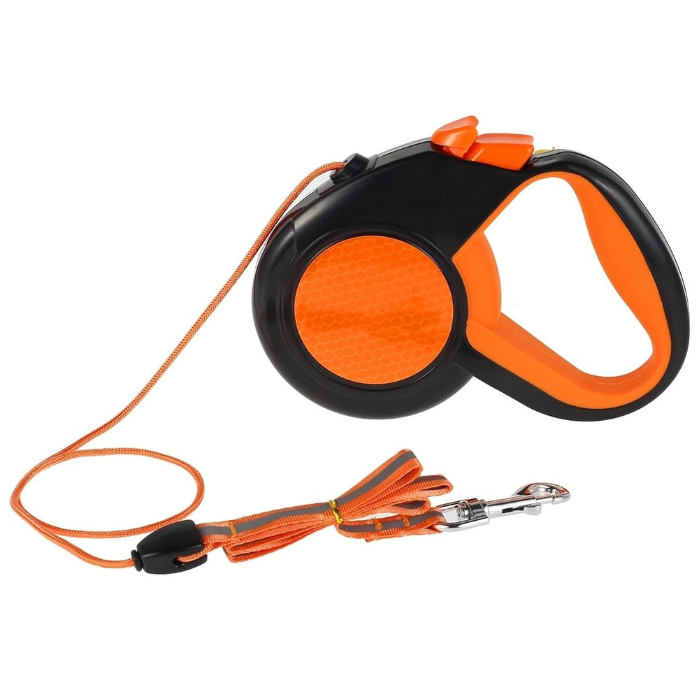 8 M Retractable Heavy Duty Dog Leash With Reflective Tape And Non Slip Handle 6