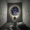 IRALAN Moon Wall Light 3D Earth Mural Remote Control LED Ceiling Lamp 0