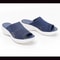 Women Knit Elastic Cloth Wedge Sandals Slip On Lightweight Walking Sandals 18