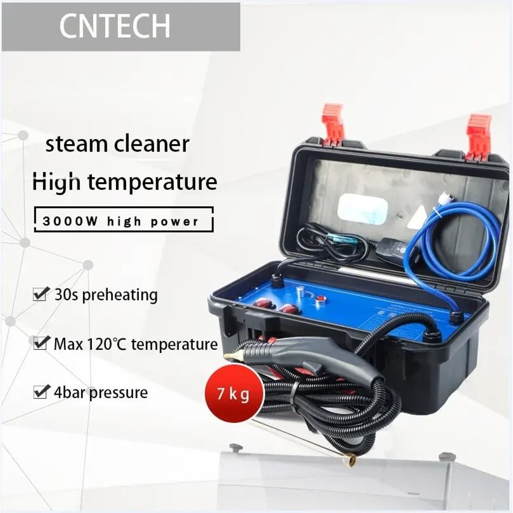 3000W High Pressure Handheld Steam Cleaner For Alkaline Disinfection 3