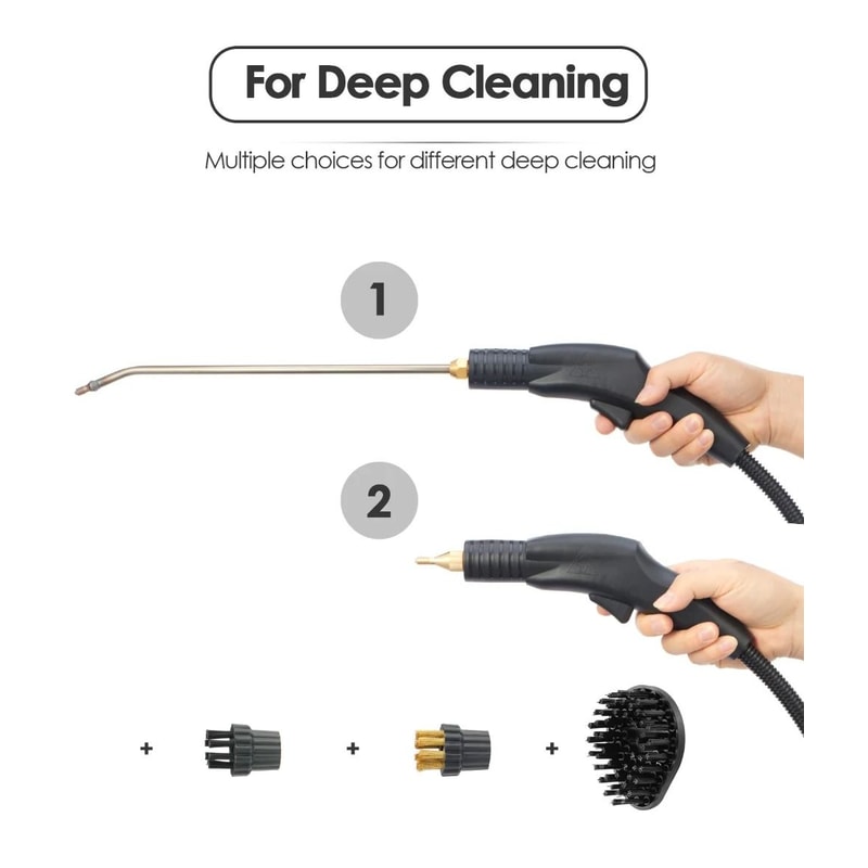 3000W High Pressure Handheld Steam Cleaner For Alkaline Disinfection 4