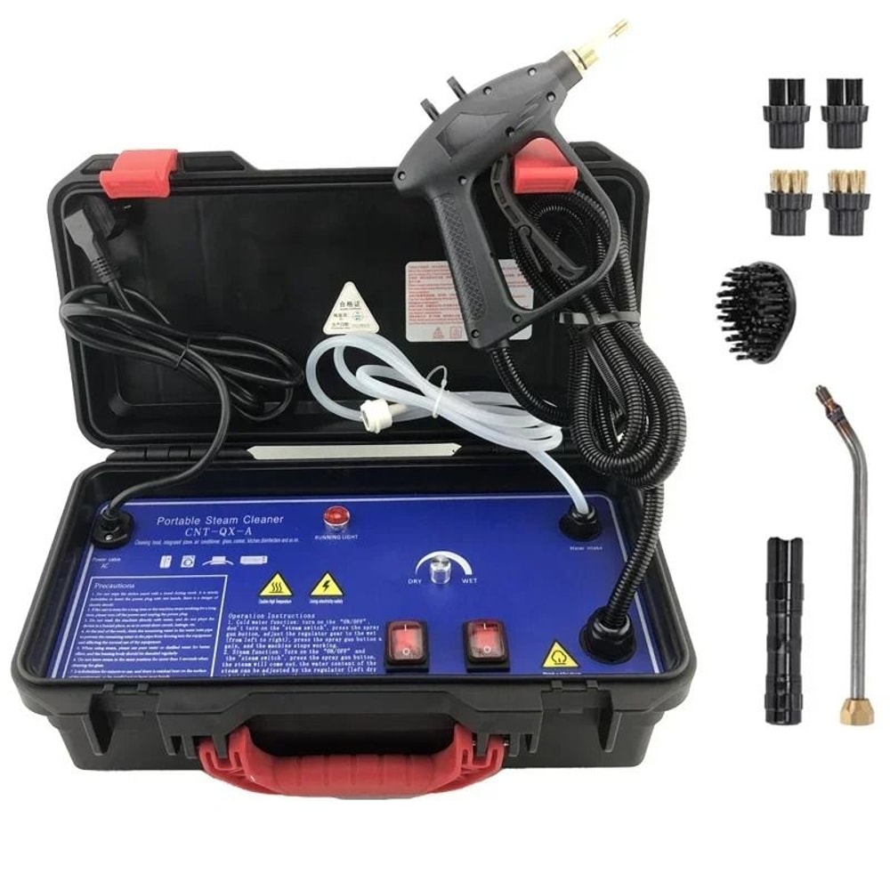 3000W High Pressure Handheld Steam Cleaner For Alkaline Disinfection 7