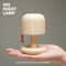 Mini Desktop Sunset Night Lamp USB Rechargeable Mushroom Style LED 0