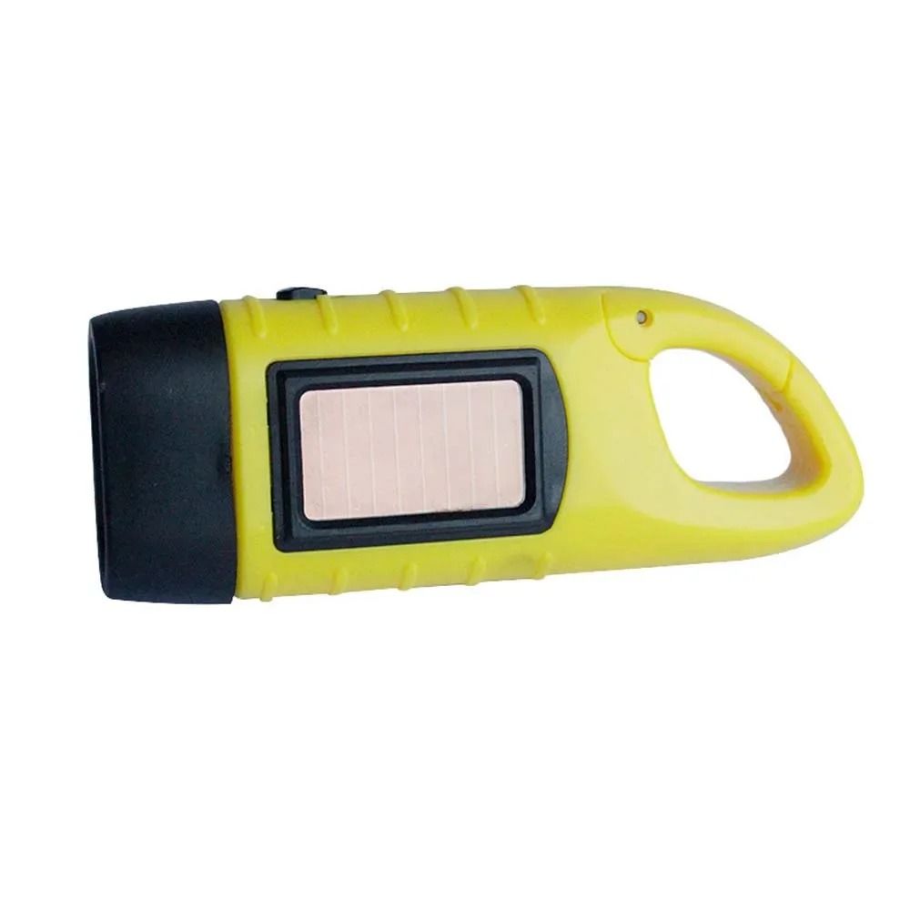 Portable LED Hand Crank Solar Dynamo Flashlight And Tent Light 8