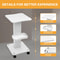 Hairdressing Trolley Cosmetic Trolley With Wheels Multifunctional Beauty Rolling Cart 5