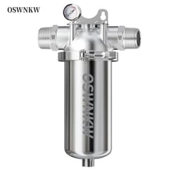 whole house 40 micron sediment water filter with 316 stainless steel mesh