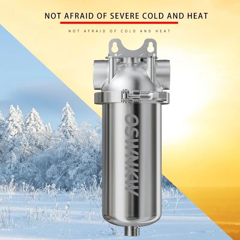 Whole House 40 Micron Sediment Water Filter With 316 Stainless Steel Mesh 4