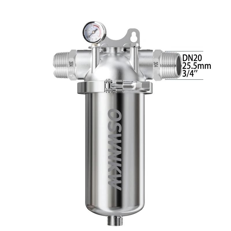 Whole House 40 Micron Sediment Water Filter With 316 Stainless Steel Mesh 7