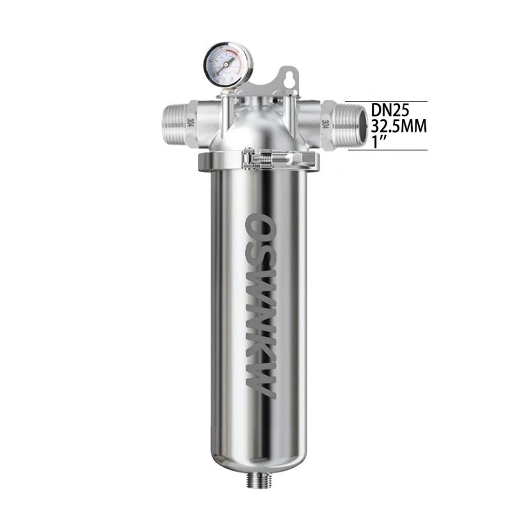 Whole House 40 Micron Sediment Water Filter With 316 Stainless Steel Mesh 9
