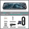 10 Inch Touchscreen Mirror Dash Cam With Front And Rear Cameras 7