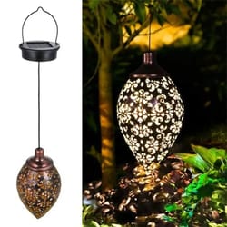 water drop solar projection outdoor light waterproof garden lamp