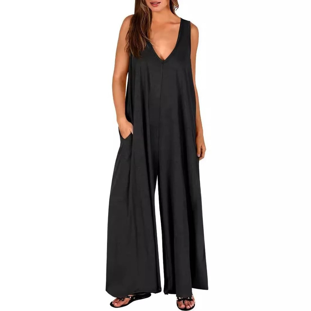 Casual Summer Pocket Jumpsuit For Women 7