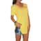 Loose Fit V Neck Short Sleeve Summer Blouse For Women 12