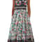 Womens Sleeveless Bohemian Floral Midi Sundress With Pockets 5