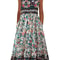 Womens Sleeveless Bohemian Floral Midi Sundress With Pockets 6