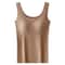 Silk Seamless Tank Top With Chest Pad For Women 4