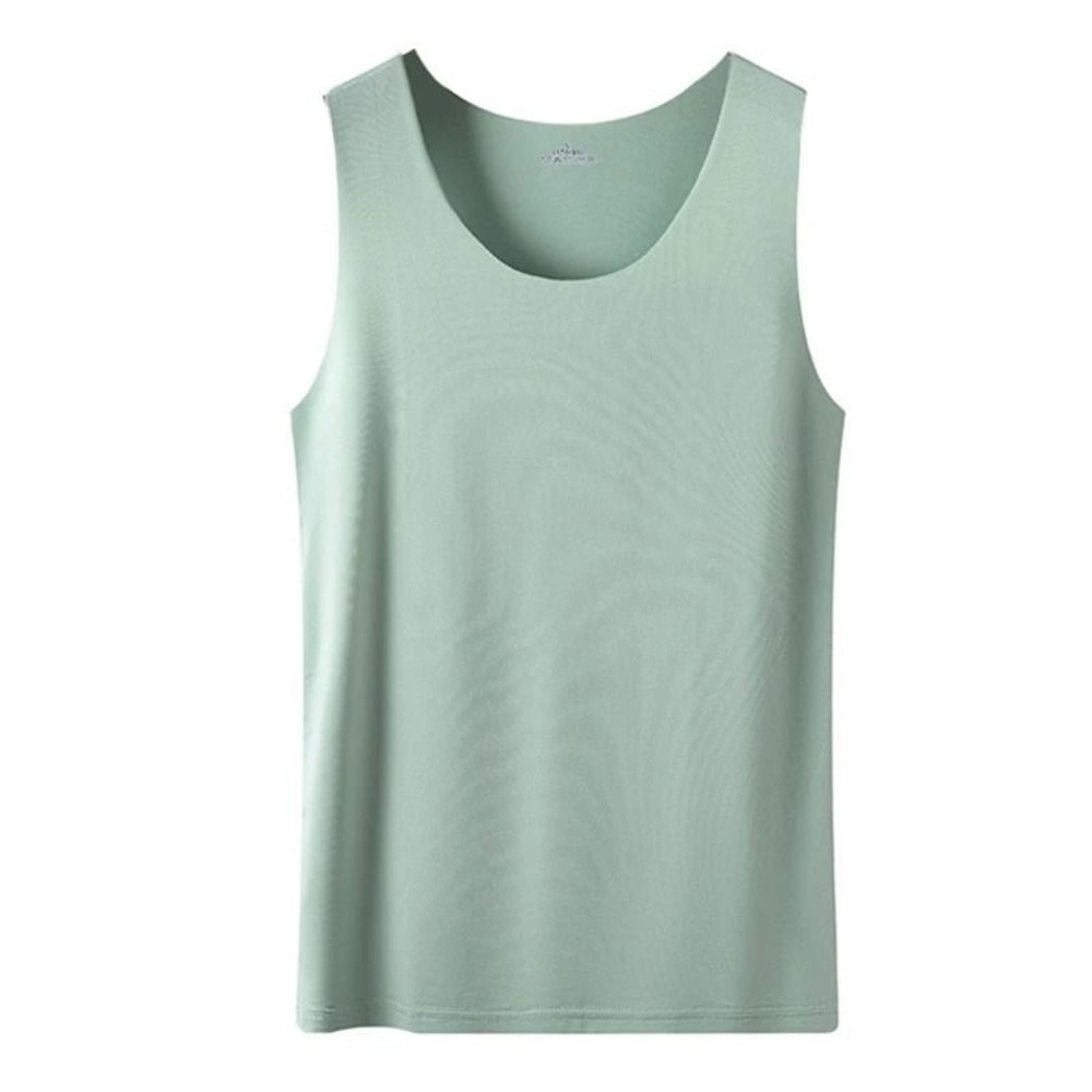 Women Ice Silk Seamless Racerback Tank Top 8