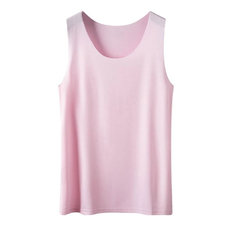Women Ice Silk Seamless Racerback Tank Top 9