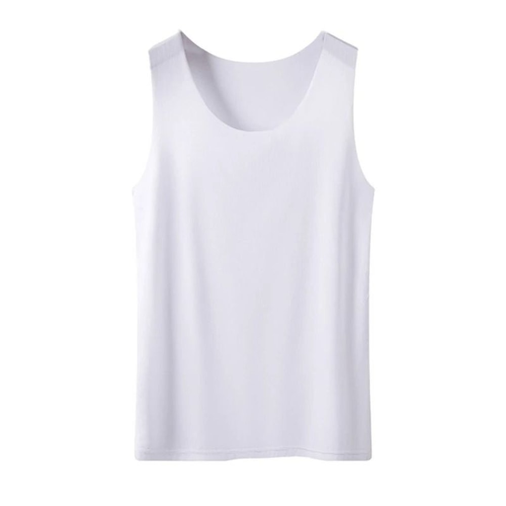 Women Ice Silk Seamless Racerback Tank Top 10