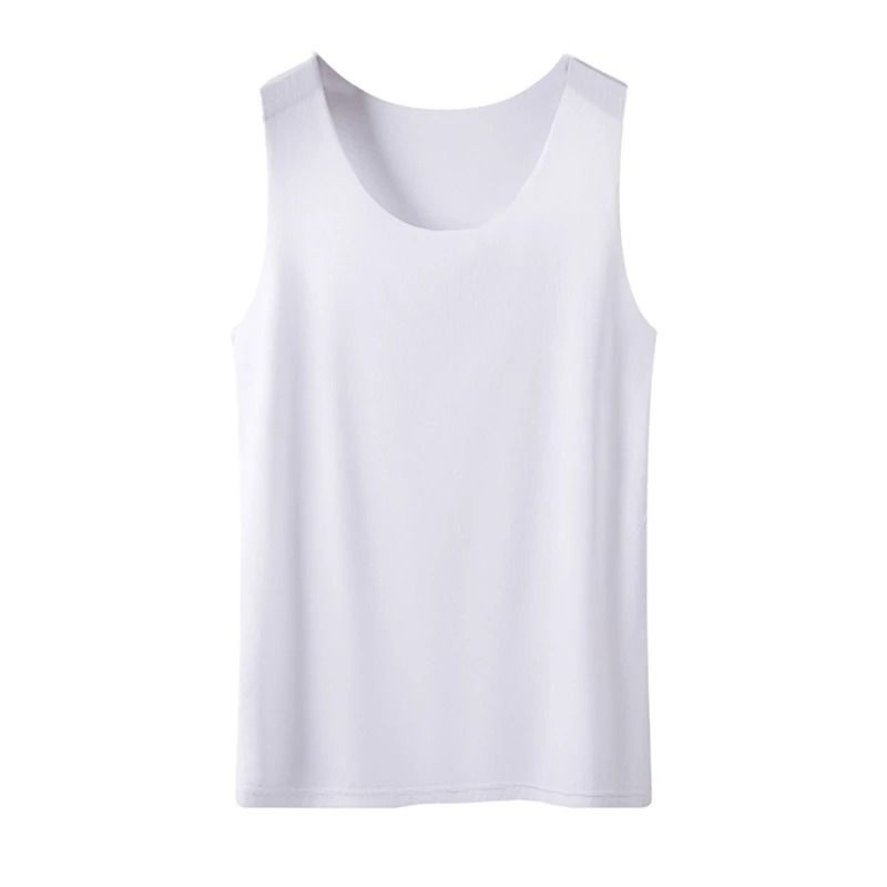 Women Ice Silk Seamless Racerback Tank Top 10