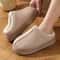 Womens Plush Platform Slippers 3