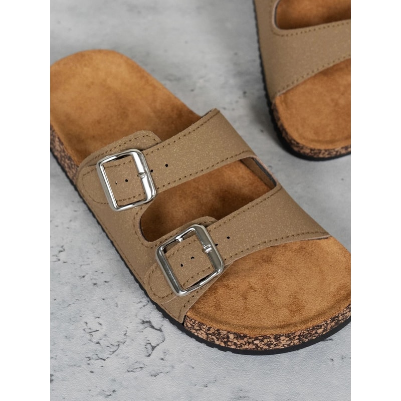 Men Lightweight Slip On Soft Sole Sandals For Outdoor And Home 5