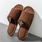 Men Breathable Open Toe Indoor Slippers Anti Slip 10