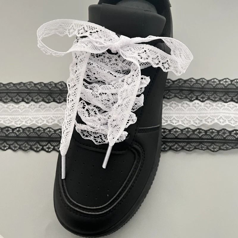 Fancy Lace Flat Shoelaces For Sneakers 1