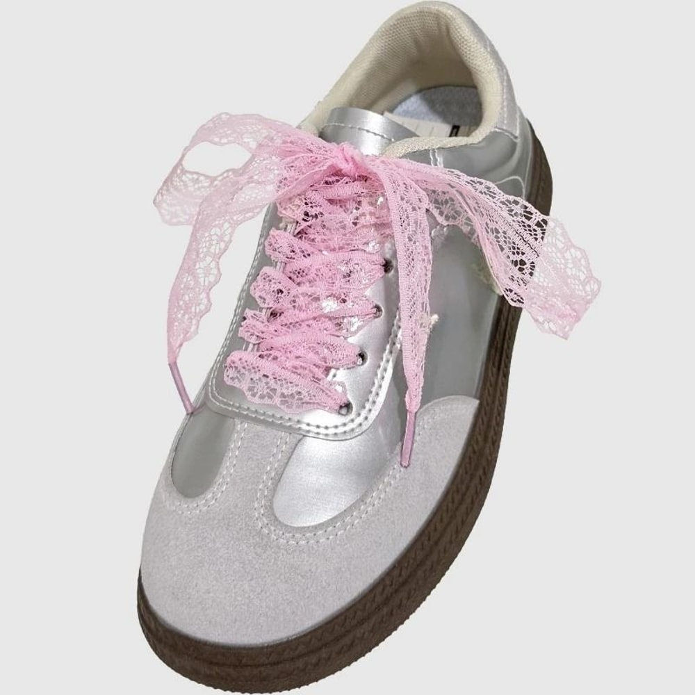 Fancy Lace Flat Shoelaces For Sneakers 10