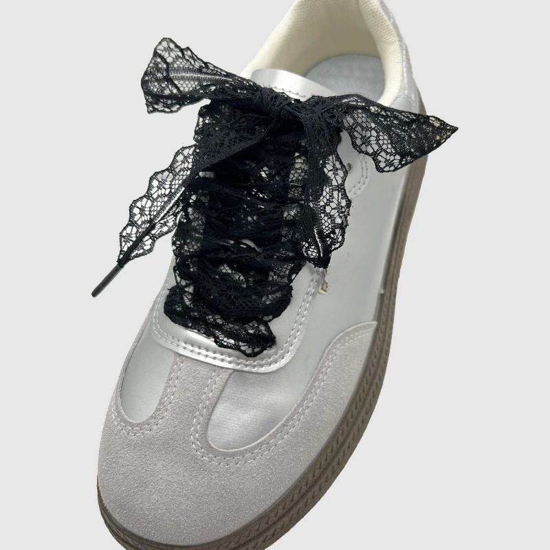 Fancy Lace Flat Shoelaces For Sneakers 4