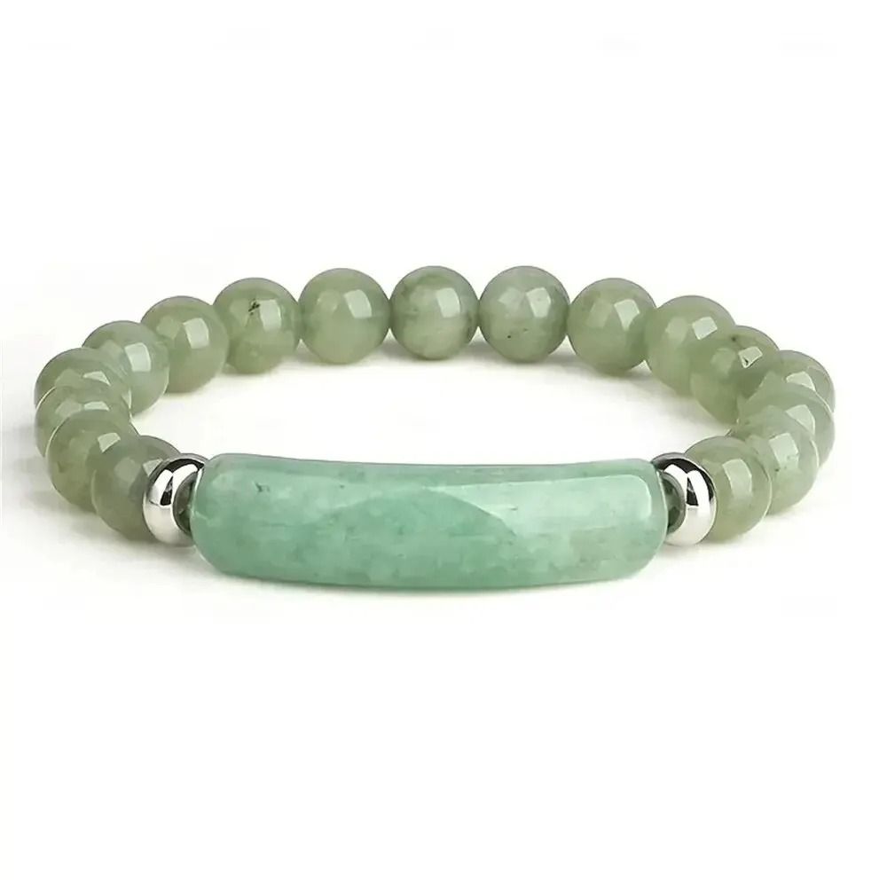 Healing Turquoise And Malachite Gemstone Bracelet 6