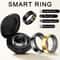 Smart Ring Heart Rate Blood Oxygen Monitor Waterproof 0