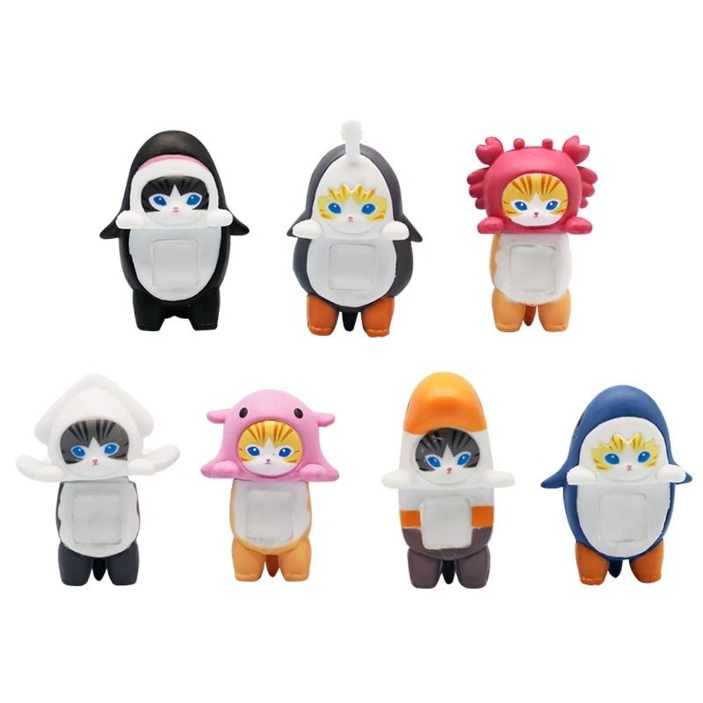 Sonny Angel Blind Box Shark Cat Anime Figure Set 5