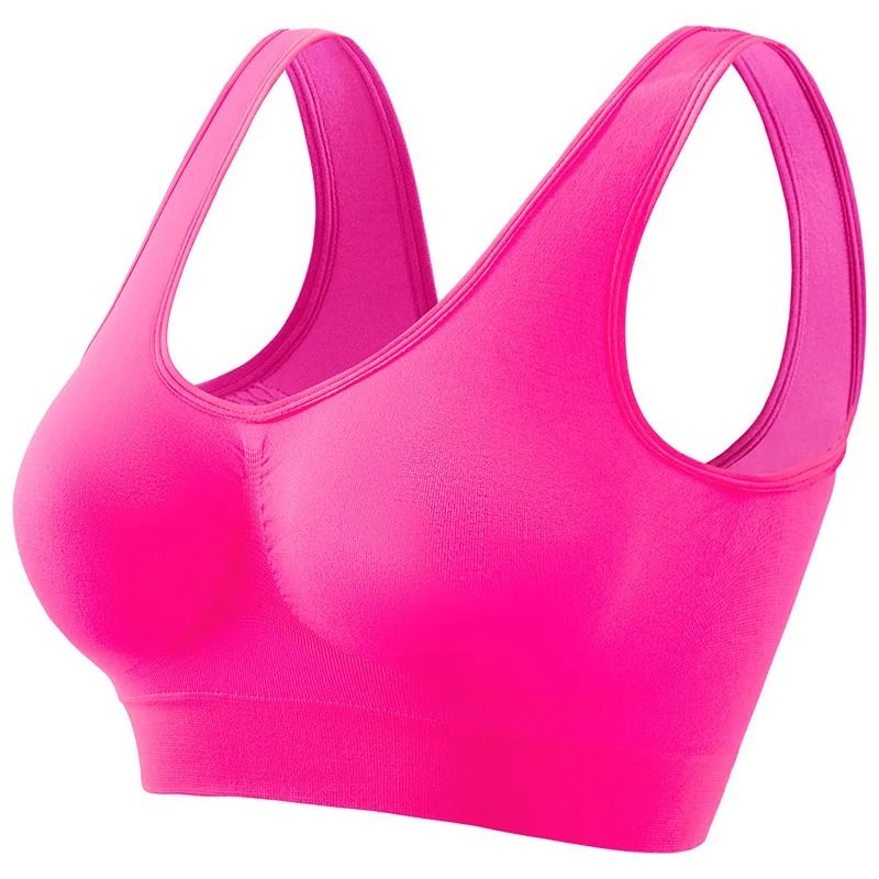 Women Seamless Push Up Sports Bra Crop Top 12