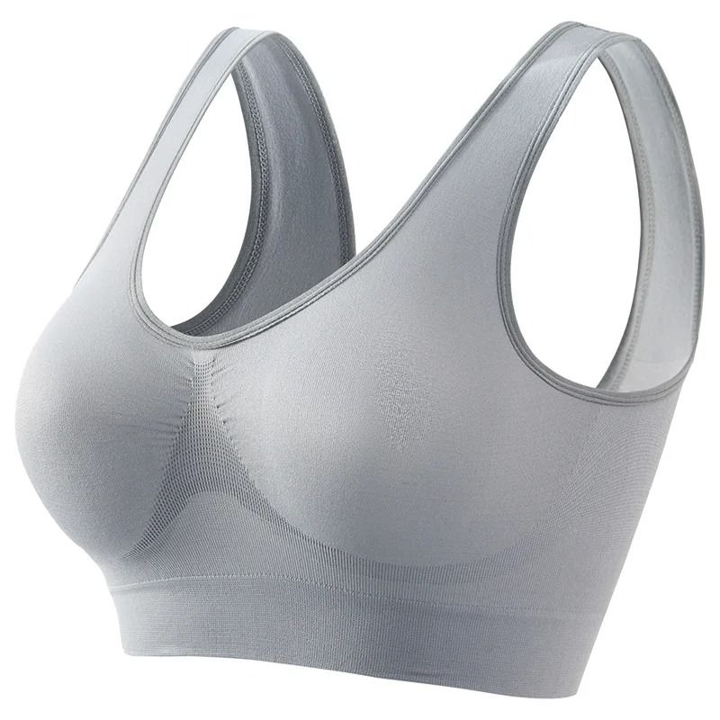 Women Seamless Push Up Sports Bra Crop Top 13