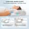 Memory Foam Cervical Pillow With 2 In 1 Ergonomic Contour For Neck Pain Relief And Orthopedic Suppo 5