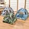 Pet Dog Tent House Floral Print Indoor Folding Kennel For Small Pets 1