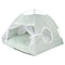 Pet Dog Tent House Floral Print Indoor Folding Kennel For Small Pets 6