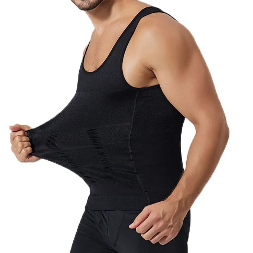 Mens Compression Sleeveless Jersey Tank Top For Gym Training And Running 5