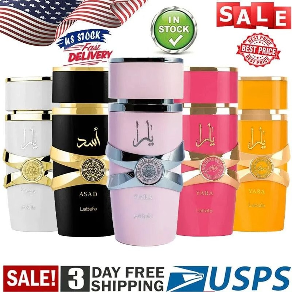 Lattafa Yara Candy Eau De Parfum For Women 34 Oz 100 Ml 0