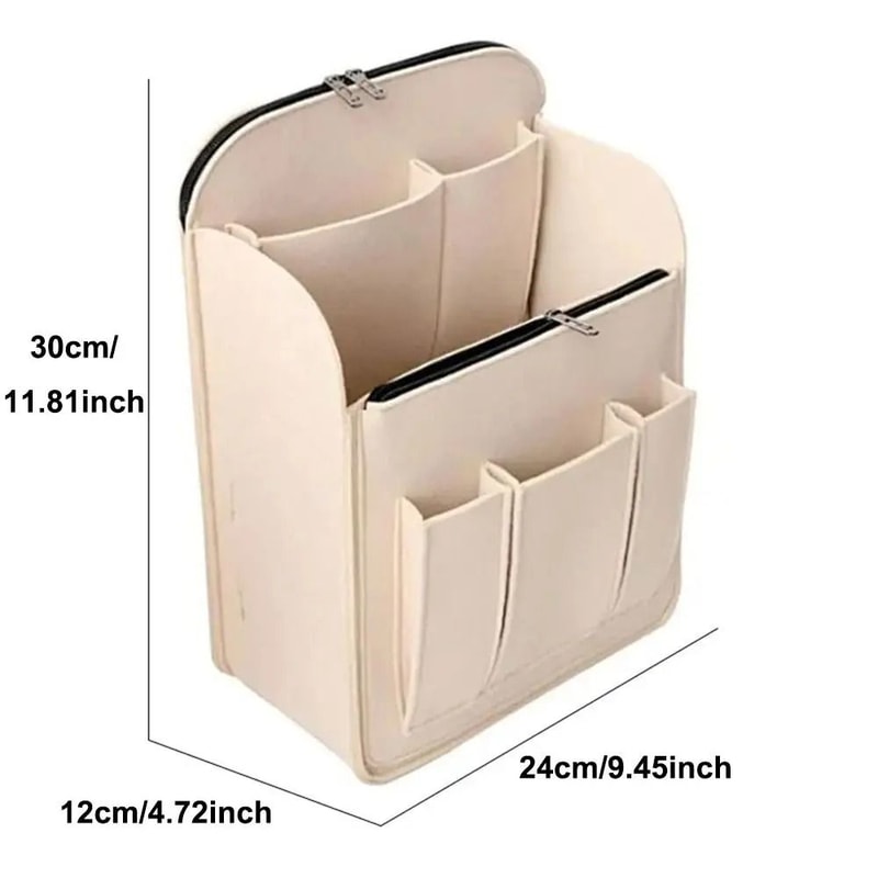 Multi Pocket Insert Organizer Bag Liner For Backpacks 5