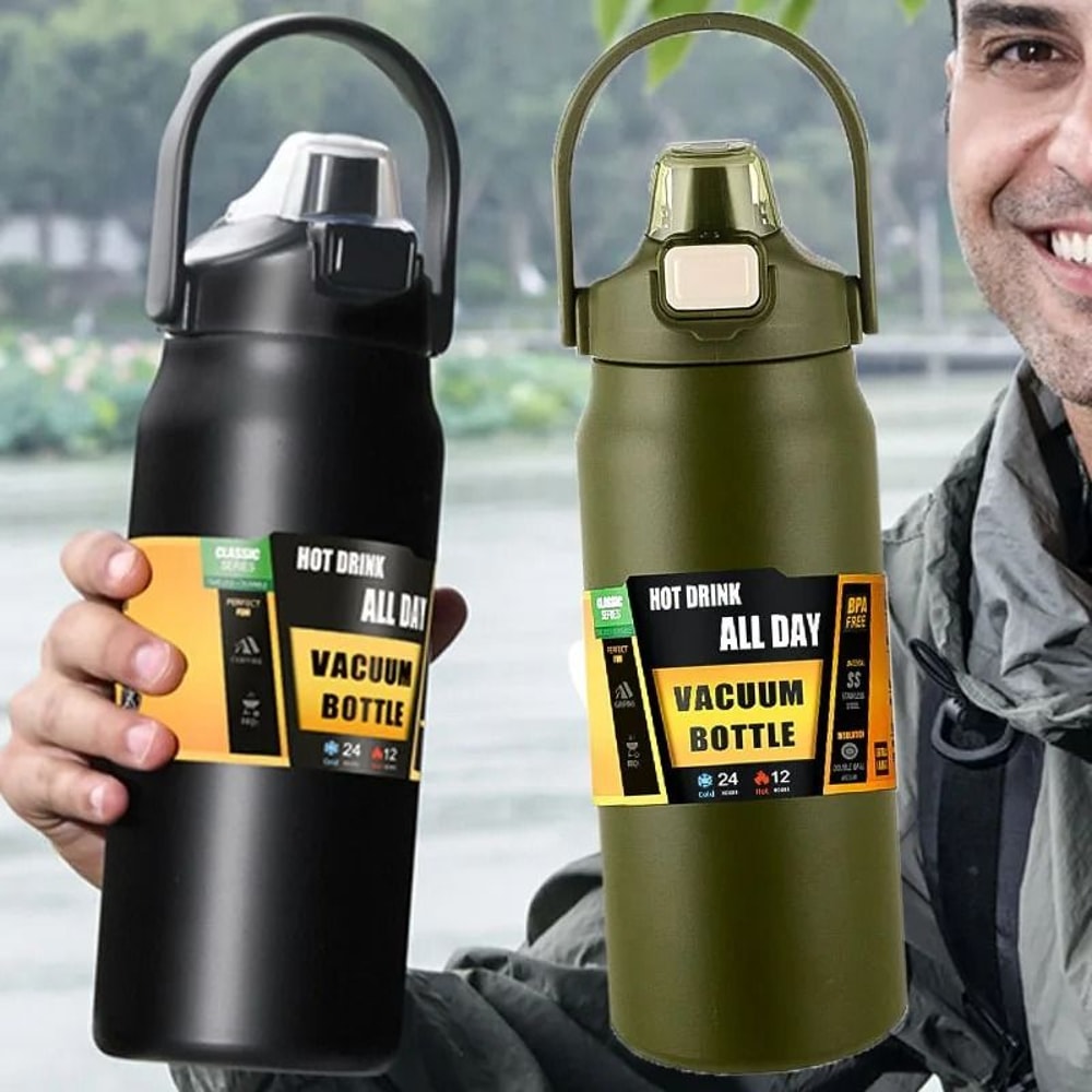 15L Stainless Steel Thermo Bottle Large Capacity Vacuum Insulated Water Mug 1