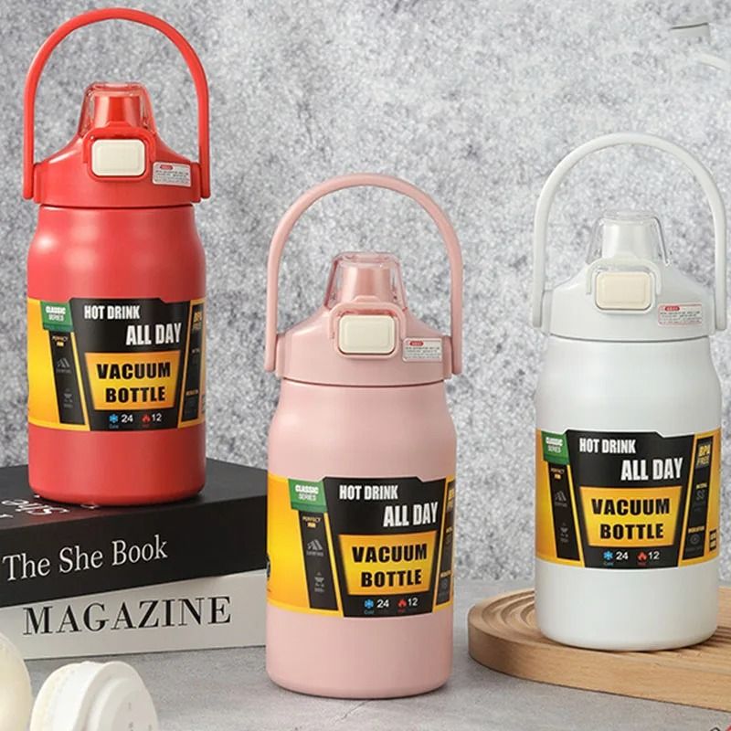 15L Stainless Steel Thermo Bottle Large Capacity Vacuum Insulated Water Mug 2