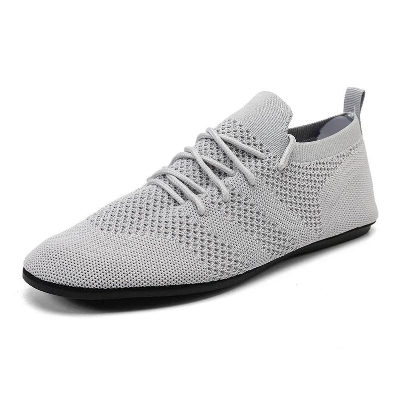 Summer Men Casual Mesh Sneakers Lightweight Slip On Outdoor Walking Shoes 6