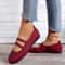 Womens Elastic Knitted Slip On Breathable Loafers Lightweight Street Flats 4