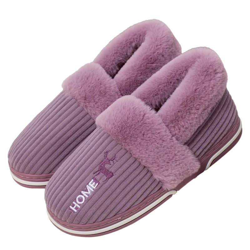 Comwarm Women Winter Plush Fur Slippers With Thick Soft Sole And Anti Slip Design For Indoor And Ou 12