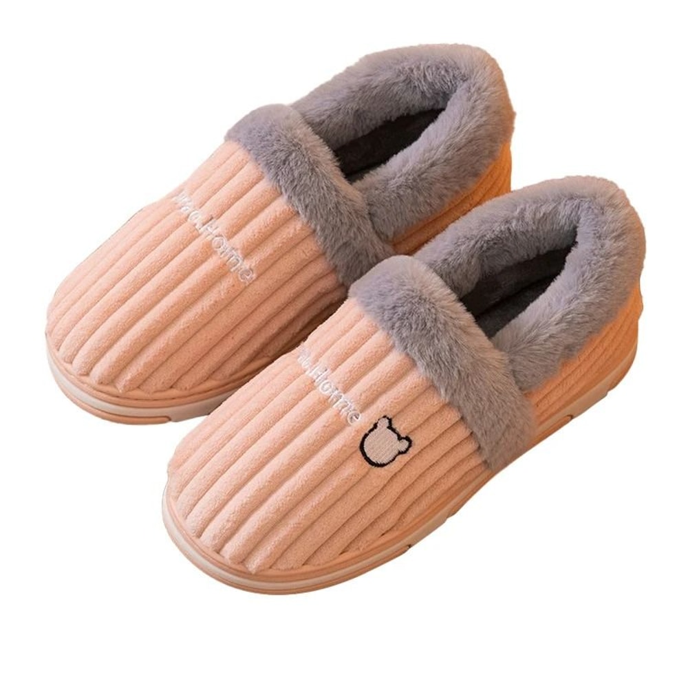 Comwarm Women Winter Plush Fur Slippers With Thick Soft Sole And Anti Slip Design For Indoor And Ou 16